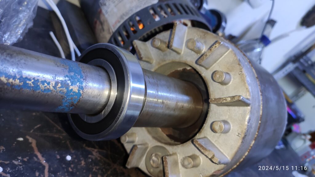 Mantenimiento y reparación de máquinas rotativas