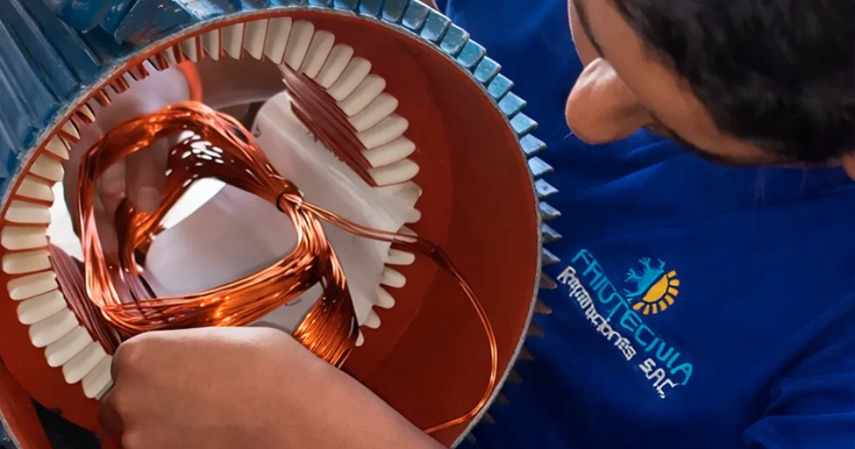 reparación de máquinas eléctricas rotativas